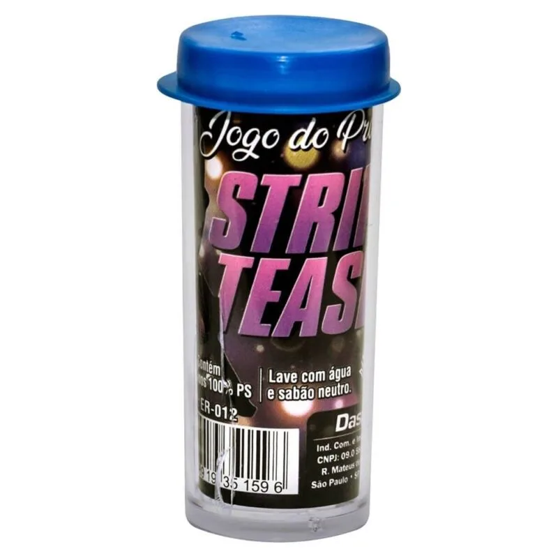 JOGO DO PRAZER STRIP TEASE DIVERSÃO AO CUBO