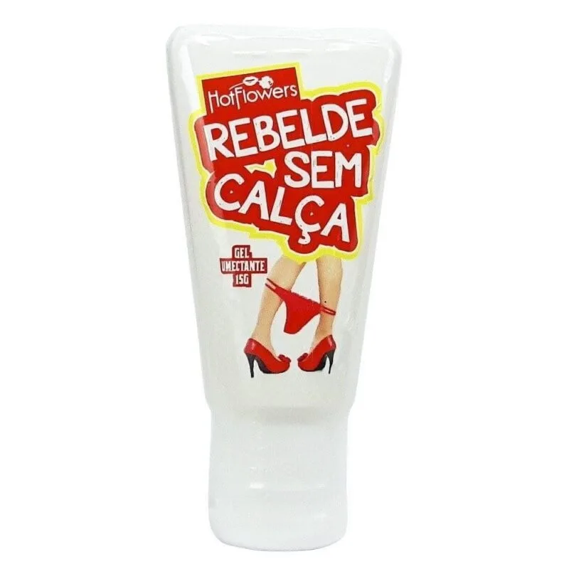 REBELDE SEM CALÇA DESSENSIBILIZANTE ANAL 15G HOT FLOWERS