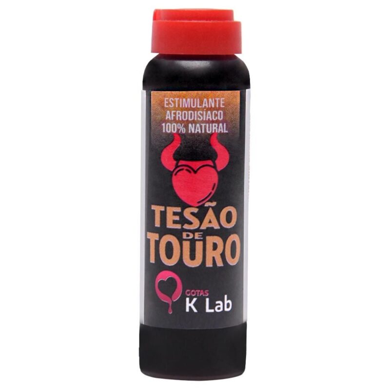 TESÃO DE TOURO ESTIMULANTE AFRODISÍACO NATURAL 10ML K-LAB