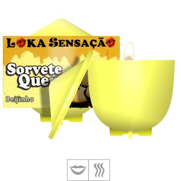 VELA COMESTÍVEL SORVETE QUENTE LOKA SENSAÇÃO - Image 3