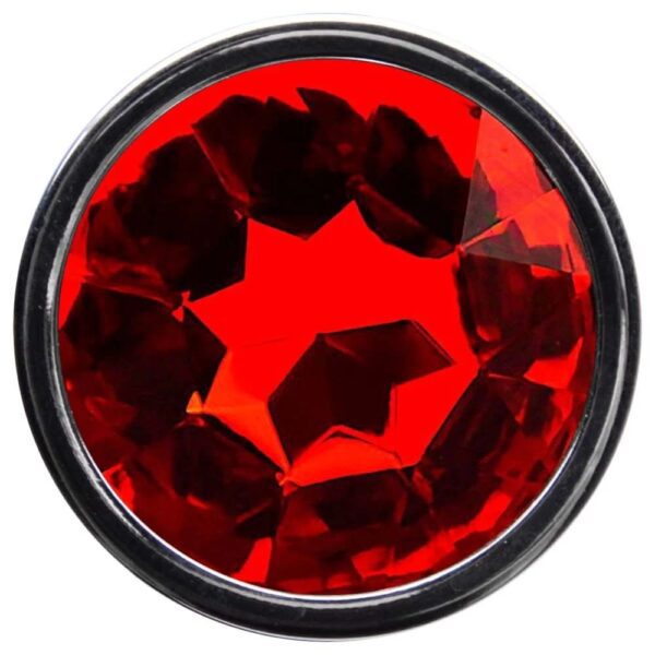 plug anal joia vermelho