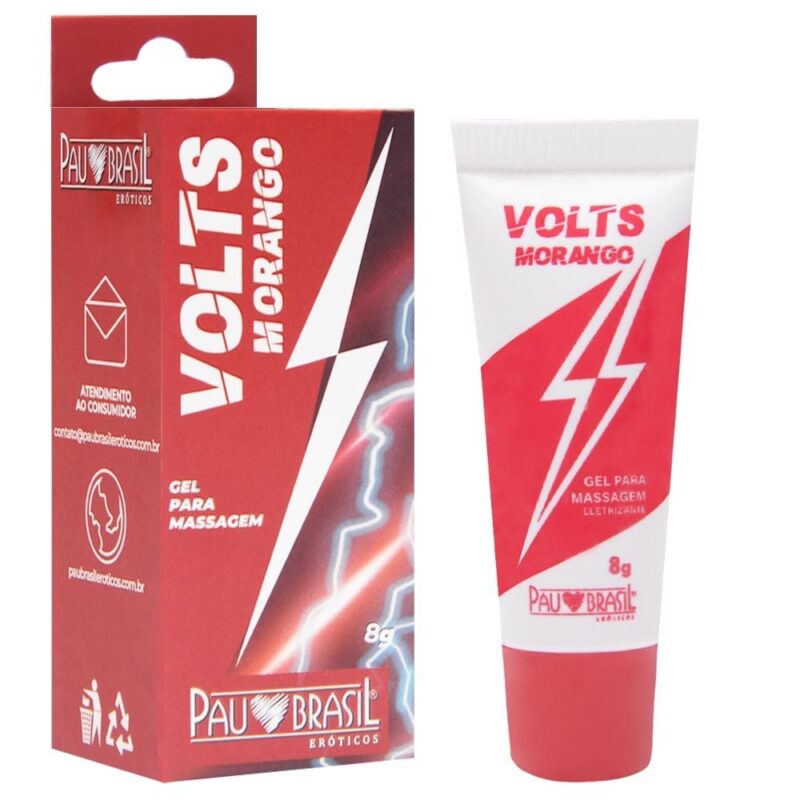 VIBRADOR LÍQUIDO VOLTS AROMÁTICO 8G PAU BRASIL