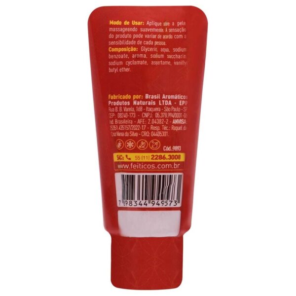 ME LAMBE HOT GEL ESTIMULANTE BEIJÁVEL 15G FEITIÇOS - Imagem 3