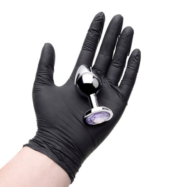 PLUG ANAL METAL COM PEDRA M SENSUAL LOVE - Imagem 6