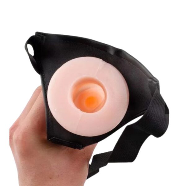 CINTA PENIANA CAPA 16CM SILICONE REALISTA - Imagem 3