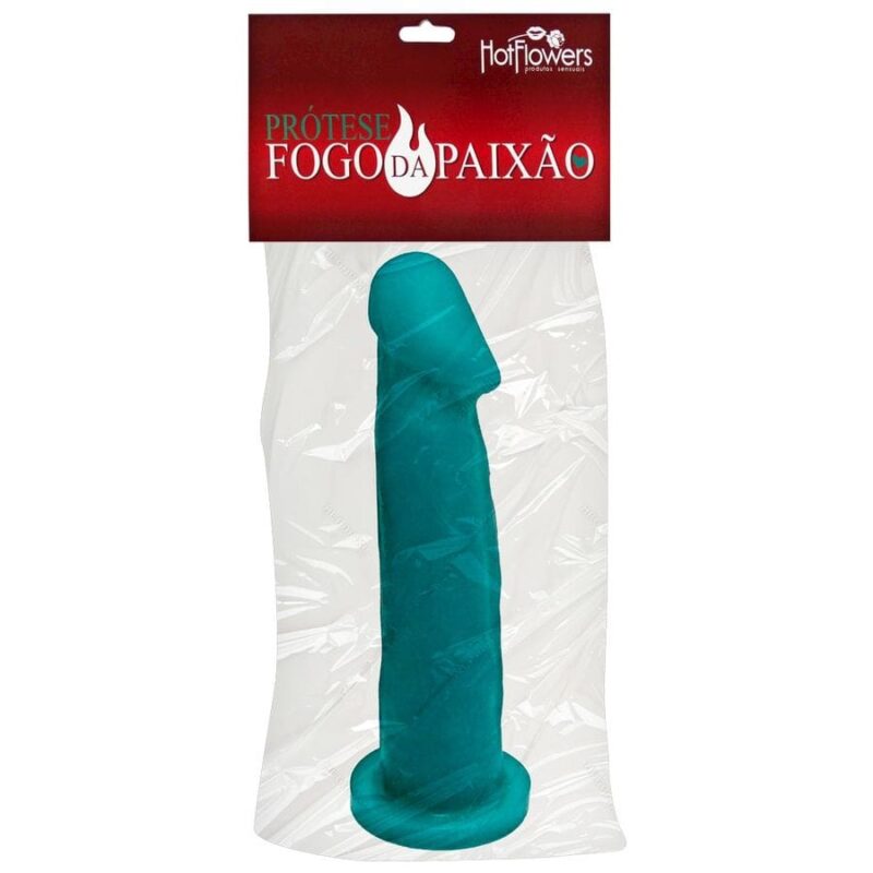 PRÓTESE MACIÇA 17 X 4,1CM FOGO DA PAIXÃO HOT FLOWERS