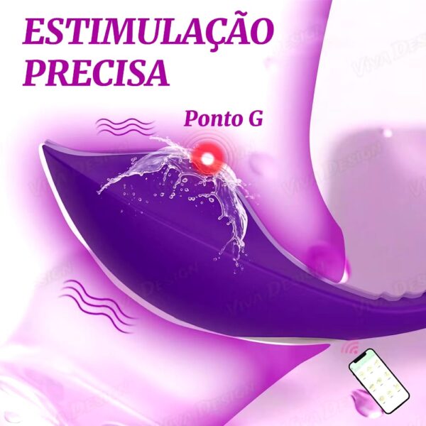 VIBRADOR CALCINHA BLUETOOTH RUPEE - Imagem 5