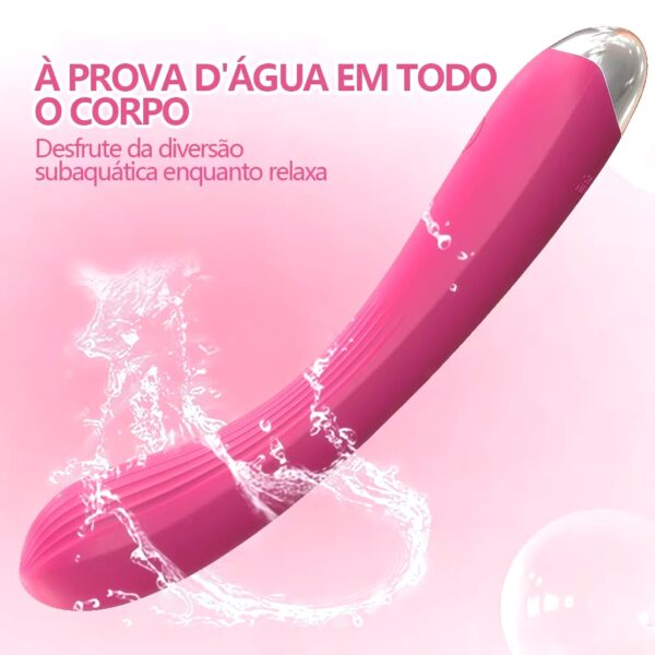 VIBRADOR PONTO G EM SILICONE - Imagem 3