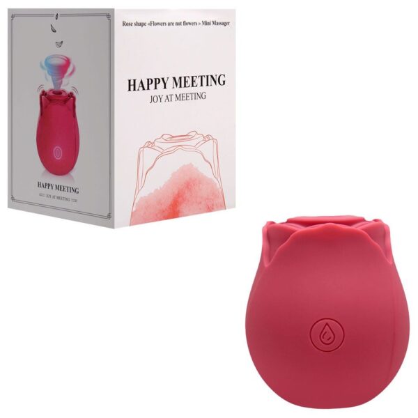 ROSA ESTIMULADORA DE CLITÓRIS COM PULSAÇÃO - Imagem 7