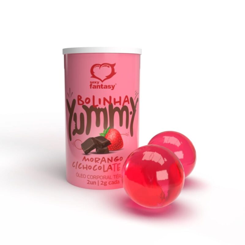 BOLINHA BEIJÁVEL TÉRMICA COM 2 UNIDADES SEXY FANTASY