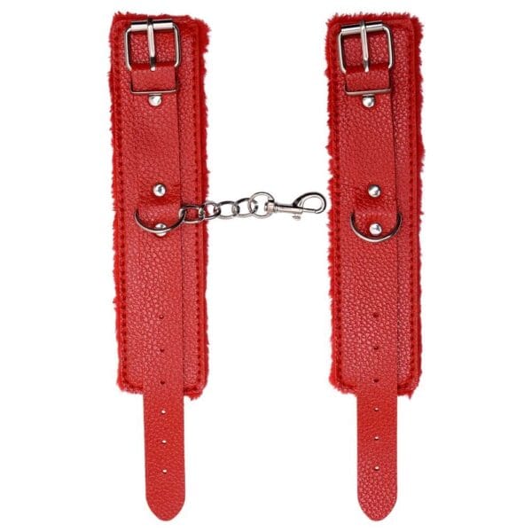 ALGEMA COM CORRENTE E FIVELAS VERMELHA SEXY IMPORT - Imagem 3