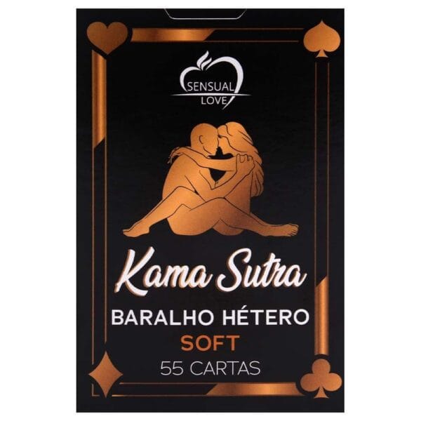 Baralho Kama Sutra soft 55 cartas Copag com ilustrações de posições