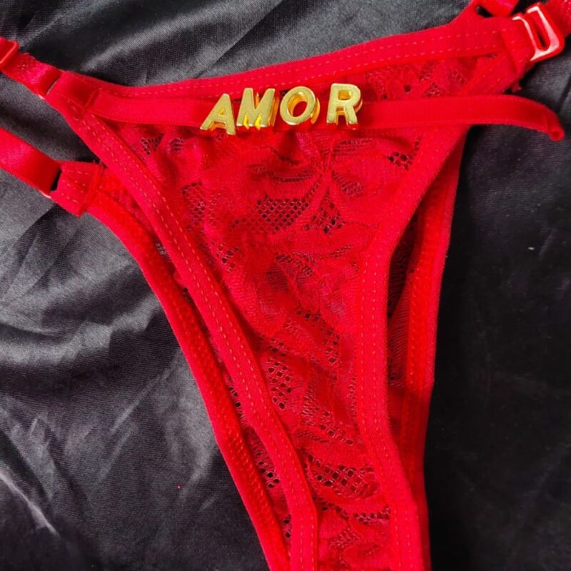 CALCINHA PERSONALIZADA COM NOME