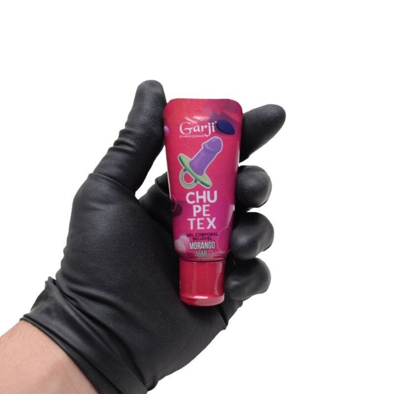Gel Beijável Chupetex Garji Sabor Morango