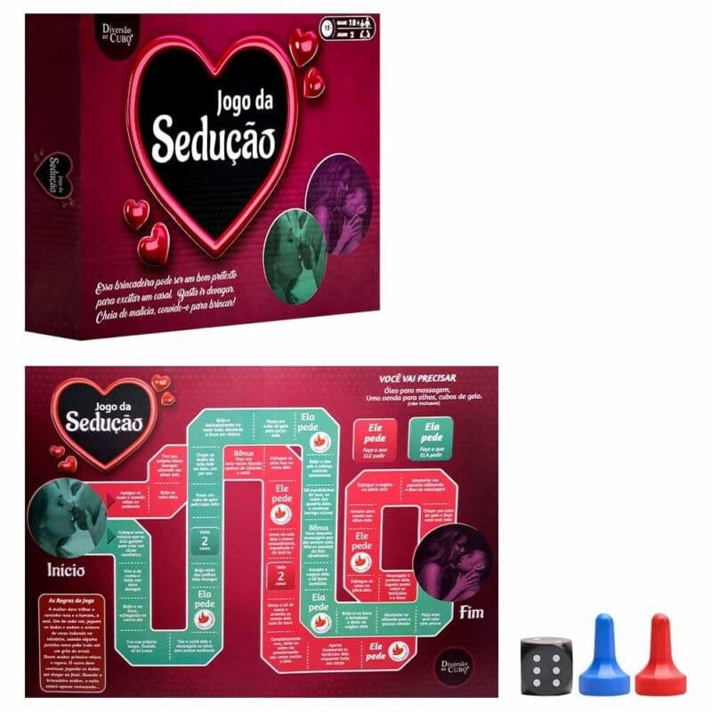 JOGO DA SEDUÇÃO TABULEIRO