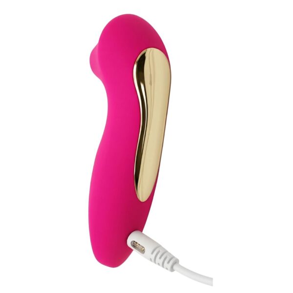 MASSAGEADOR DE CLITÓRIS COM VIBRAÇÃO E SUCÇÃO SUAVE – RECARREGÁVEL USB - Imagem 4
