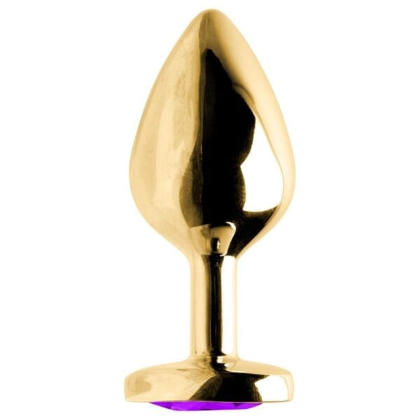 PLUG ANAL CORAÇÃO DOURADO M - Imagem 3