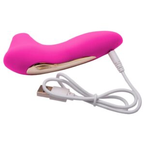 Vibrador de Pulsação Recarregável carregando