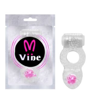 Anel Peniano Vibrador Com Pérola embalagem e fora