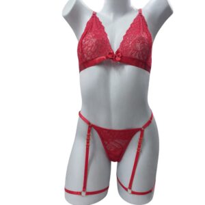 Conjunto Anitta em Renda com Cinta Liga