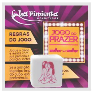 Dado Gay Mulher X Mulher na embalagem