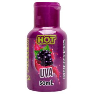 Gel Hot Beijável Uva 50ml For Sexy