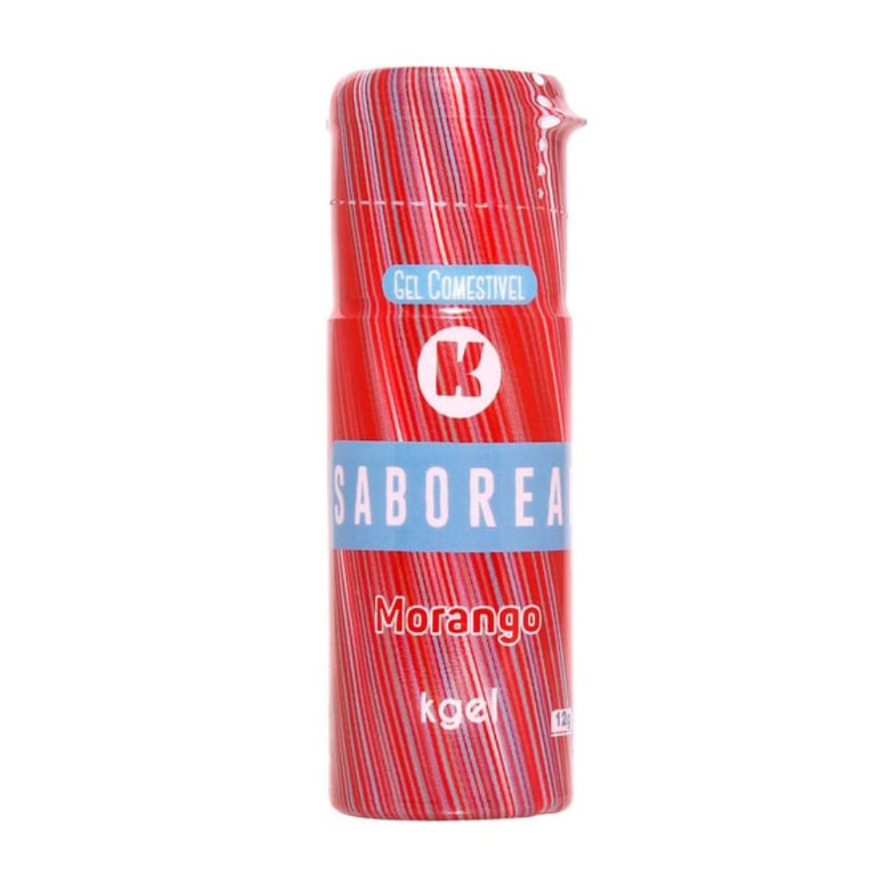 Gel saborear morango