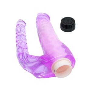 Parte Debaixo Pênis Vibrador Duplo 21,5 x 4,5cm