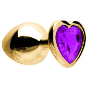 Plug Anal Metal Dourado M