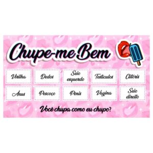 Raspadinha Chupe-me Bem da Sensual Love raspado