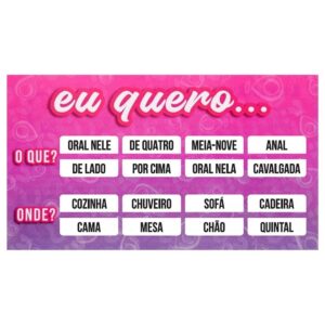 Raspadinha "Eu Quero" Unitária Sensual Love raspado