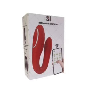 Vibrador para Casal com App e Controle pelo Celular embalagem