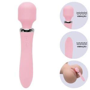 Vibrador Varinha Mágica Lilo USB 10 Vibrações Vipmix como usar