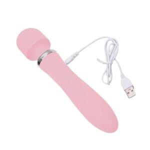 Vibrador Varinha Mágica Lilo USB 10 Vibrações Vipmix carregando