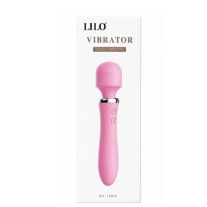Vibrador Varinha Mágica Lilo USB 10 Vibrações Vipmix embalagem