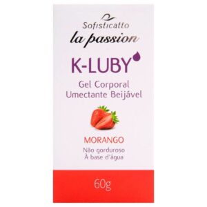 Lubrificante K-Luby Beijável 60G Sofisticatto na caixa