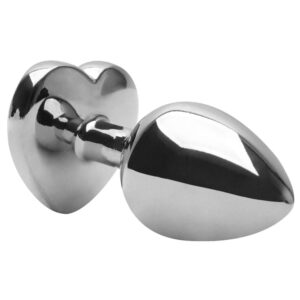 Plug Anal Metal Coração P
